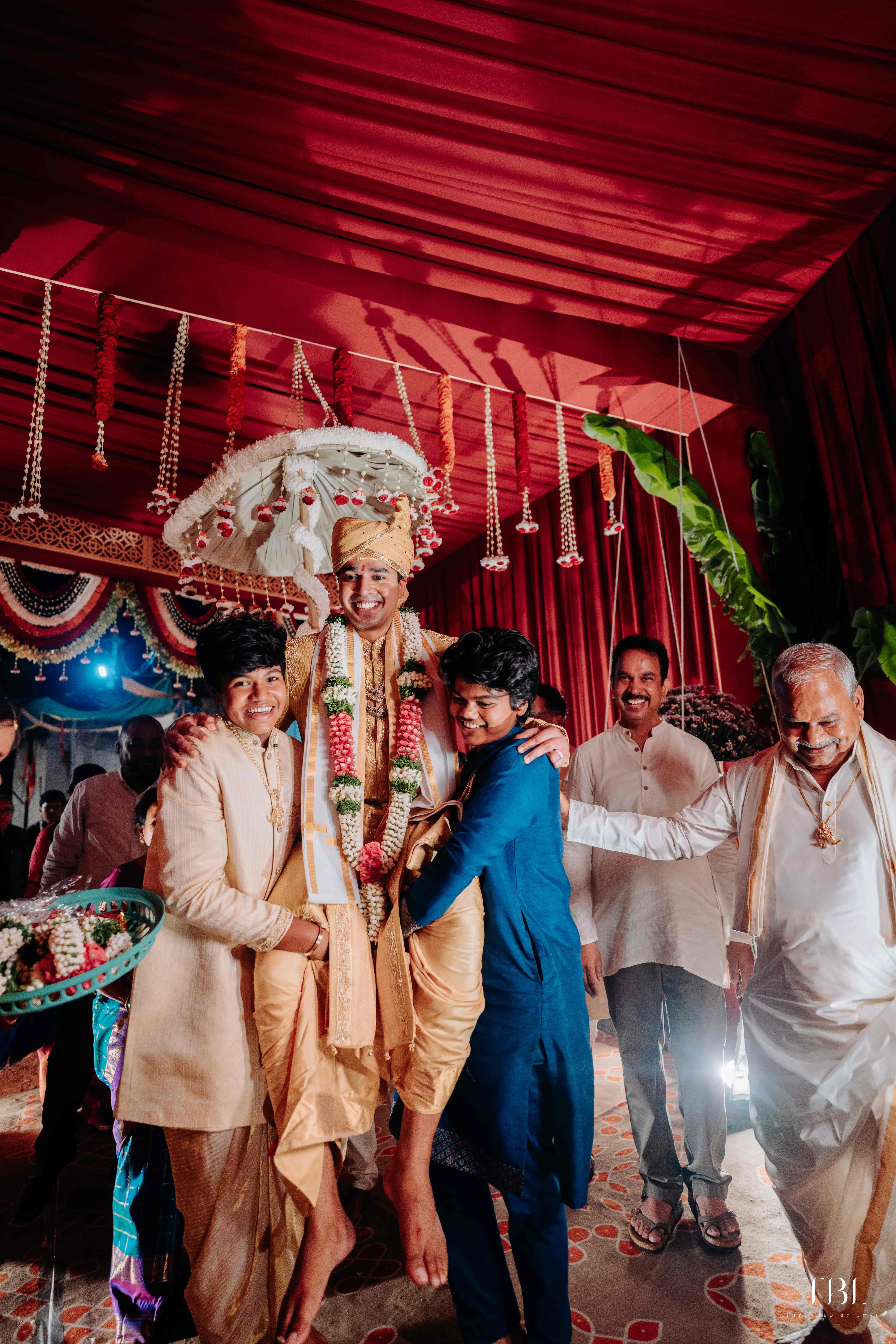 Deeksha and Praneet candid wedding ceremony moments on the beach